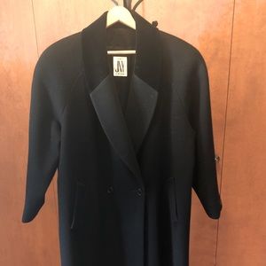 Jones New York full length black winter coat